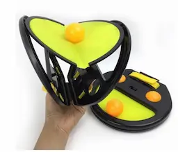 Indoor and Outdoor Hand Catching Racket(2 bat 4 ball)