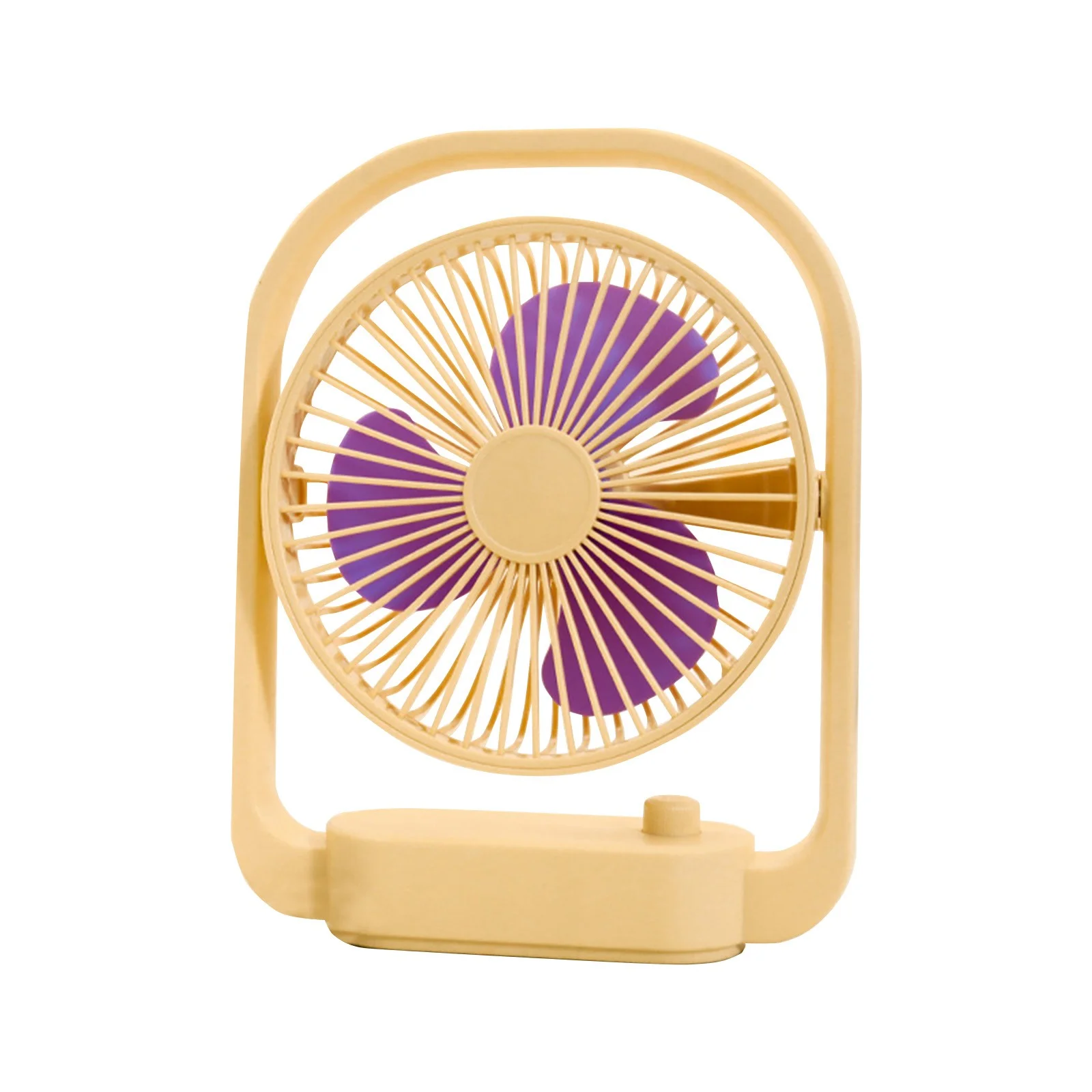 Small Tabletop Fan With Infinite Speed Regulation Soft And Long-lasting Desktop Fan