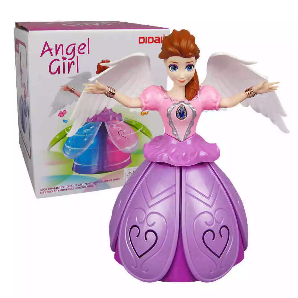 Toyshine Dancing Angel Girl Robot with Lights and Music