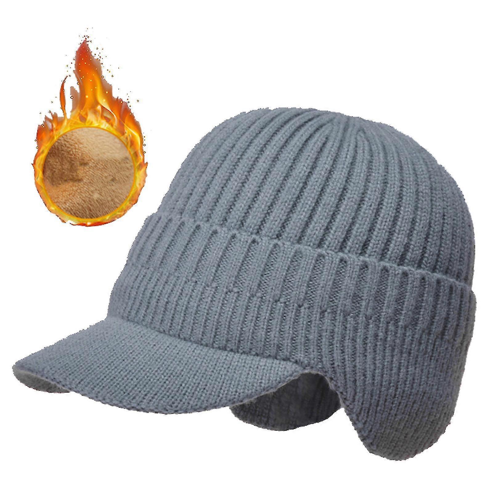 Elastic Warm Ear Protection Knitted Hat - Image 2