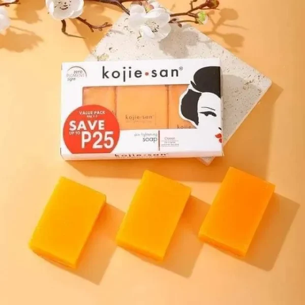 Kojie San Skin Lightening Soap 65gm x3 - Image 2
