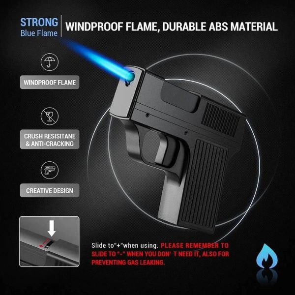Gun Cigarette Box Lighter - Image 3