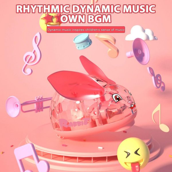 Rabbit Toy With Music Super Cute Bunny Toy - Image 2