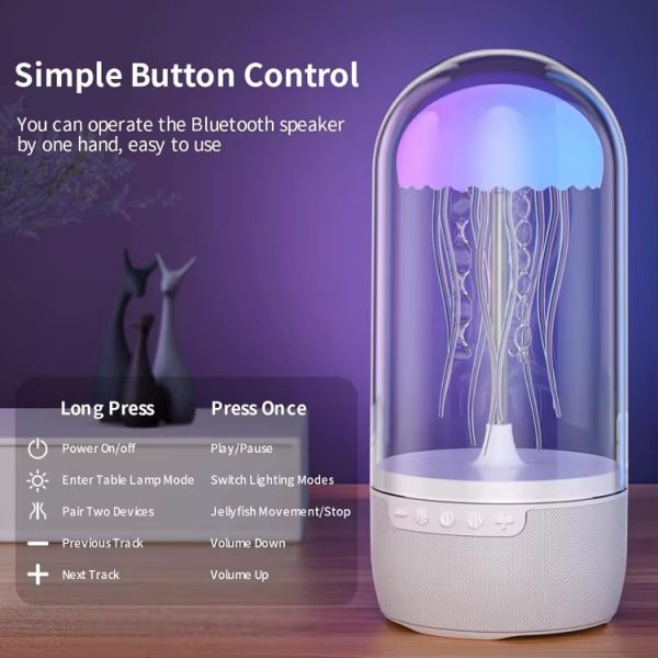 Jellyfish lamp with speaker - Image 2