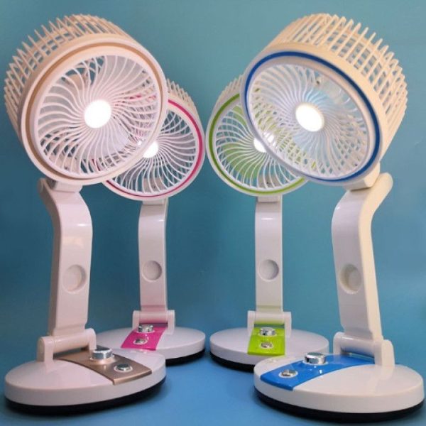 Rechargeable Folding Fan LR-2018 - Image 2
