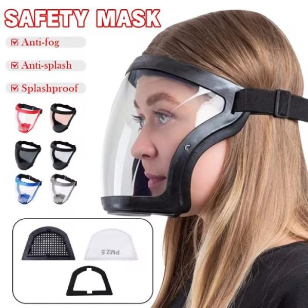 Anti fog full face safety mask