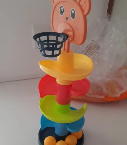 5 layer Baby Toys Track Slide Ball Tower