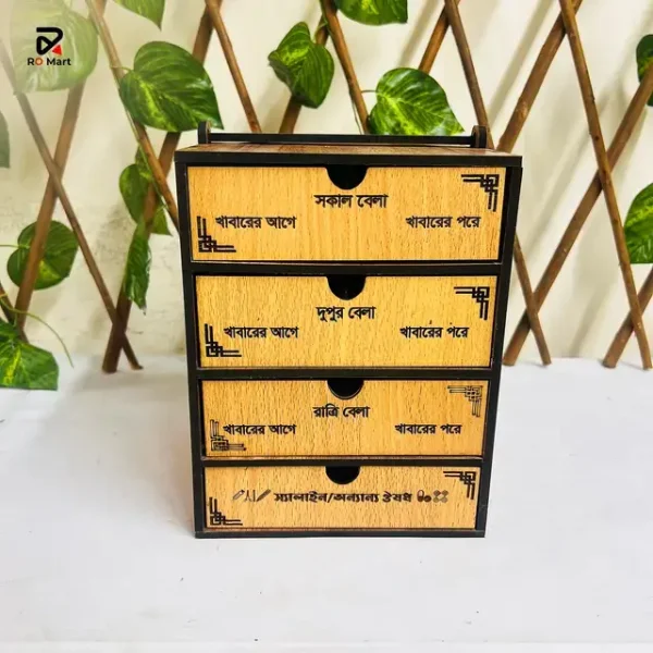 4 Layers medicine Box