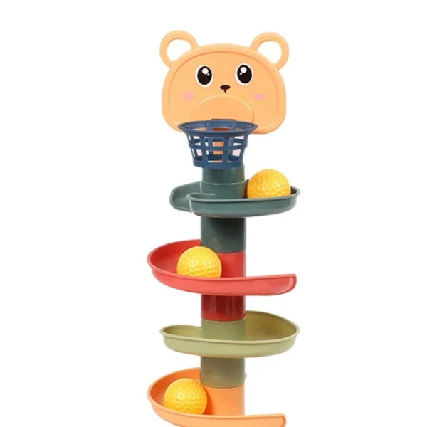5 layer Baby Toys Track Slide Ball Tower - Image 2