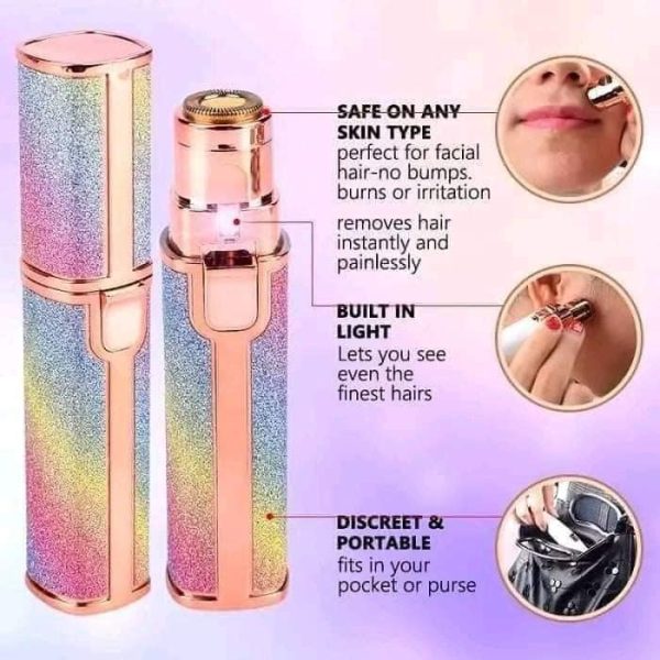 Blawless Battery Operated Eyebrow Trimmer Shaver for Ladies 2 in 1 - Image 4