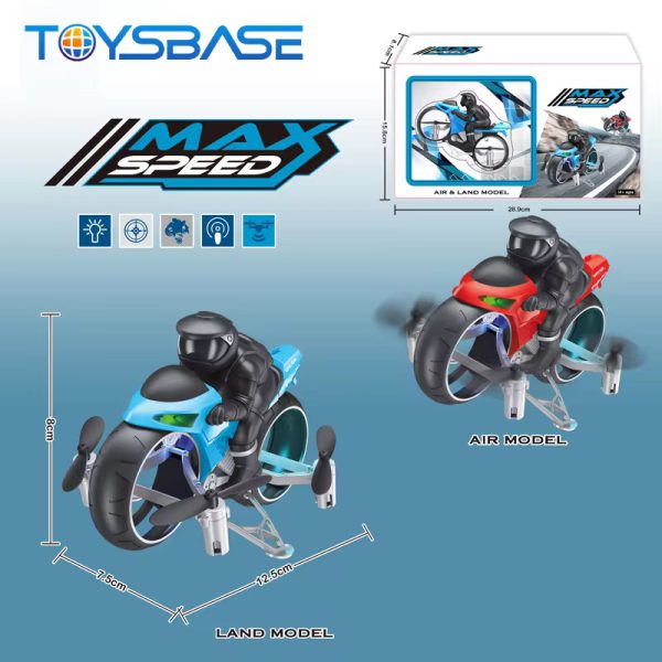 Remote Control Rc Nitro Stunt Motorcycle - Image 3