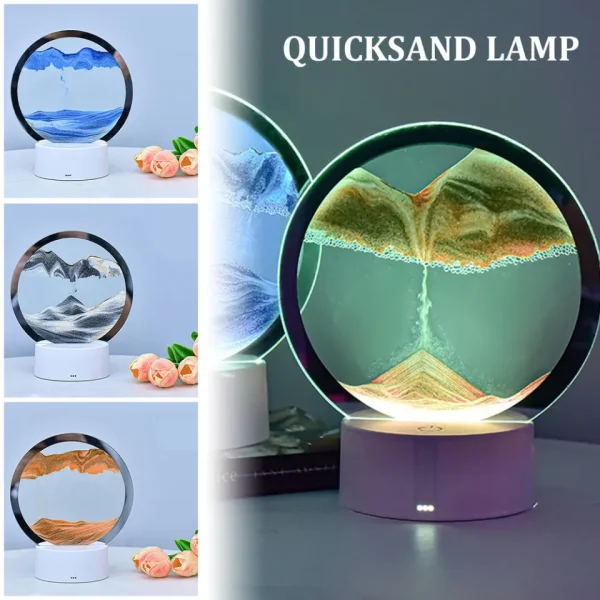 3D Creative Flowing Desk Lamp