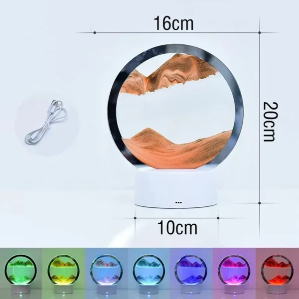 3D Creative Flowing Desk Lamp - Image 3