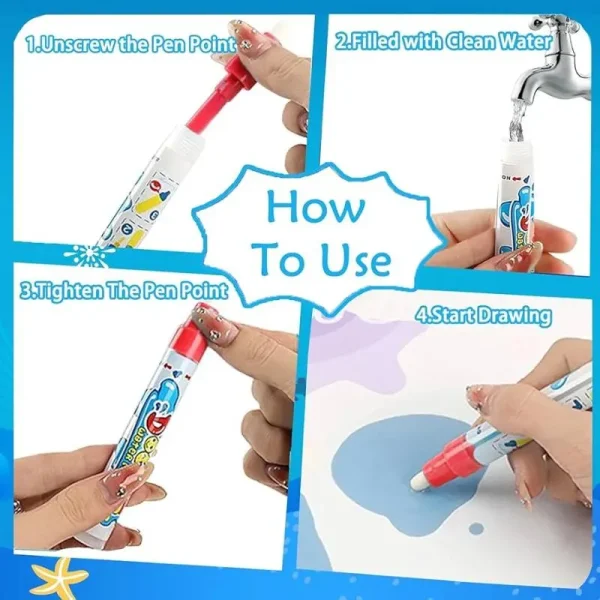 80cm/60cm Magic water painting mat for Childrens Unlimited Painting - Image 2
