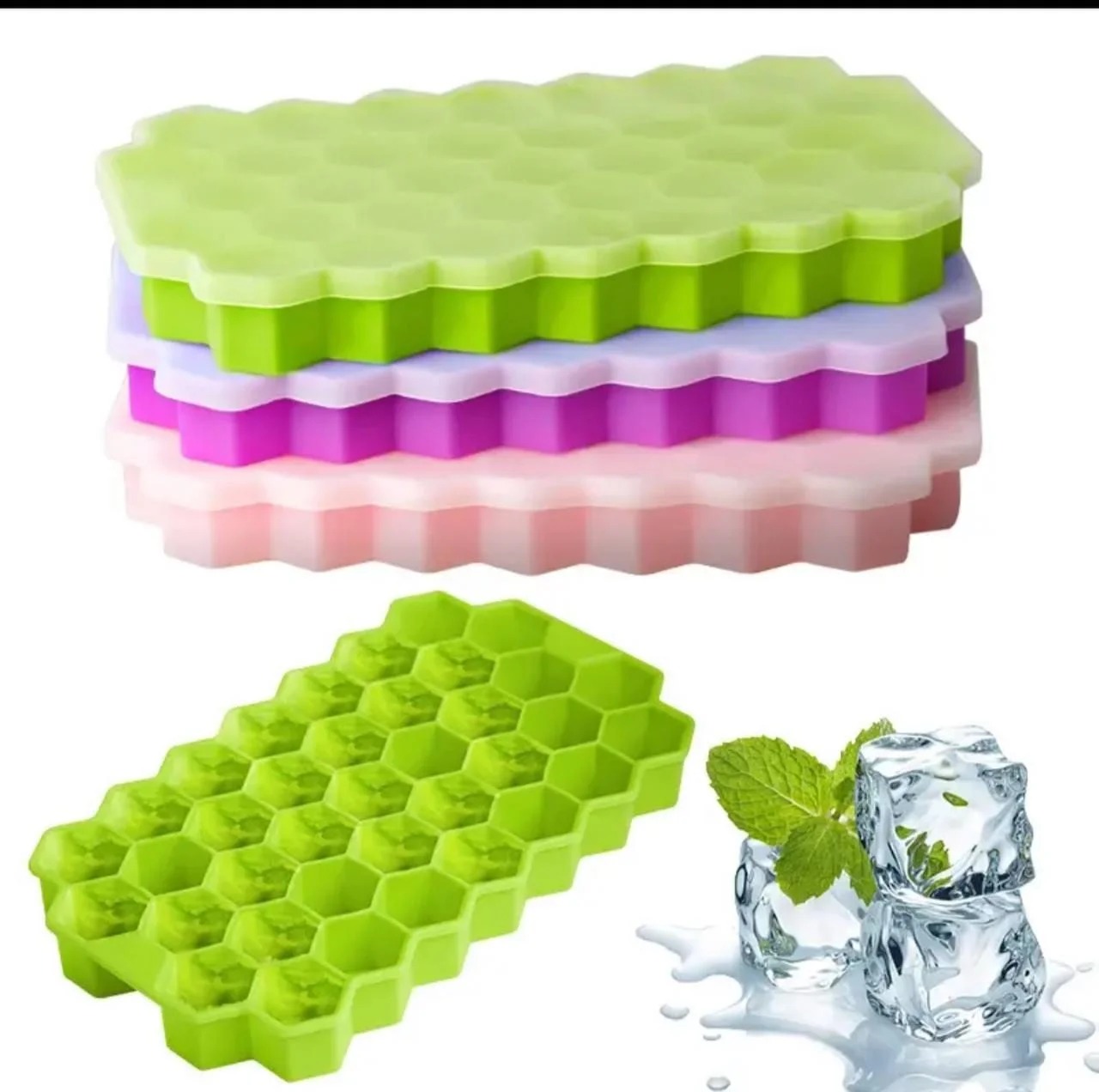 flexible silicone Ice Cube (3 PC)