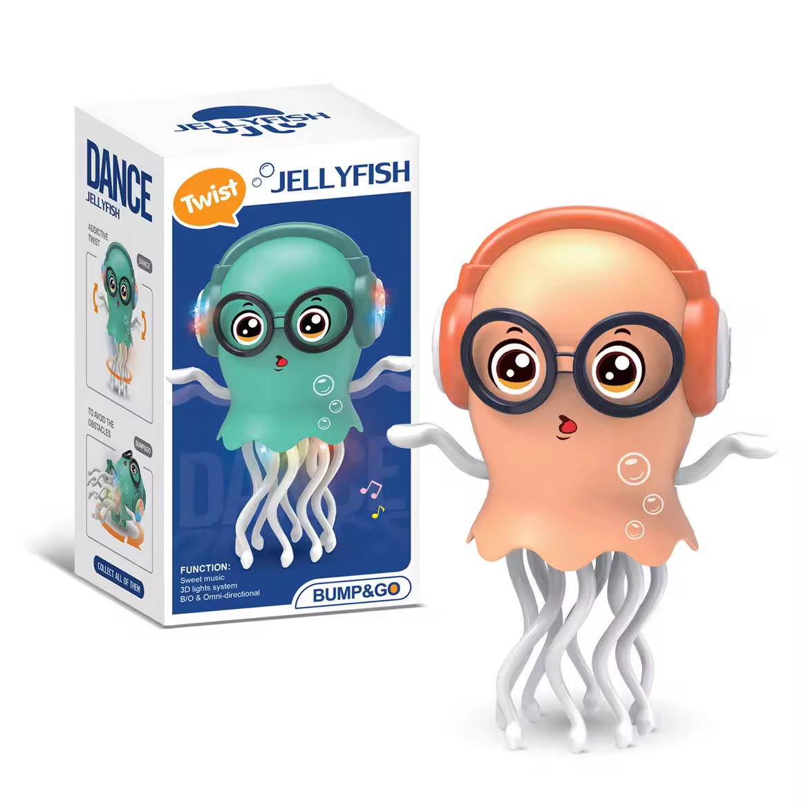 Trending Electric Walking Squid Music Dancing Toy