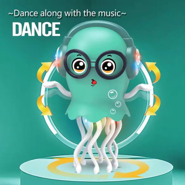 Trending Electric Walking Squid Music Dancing Toy - Image 2