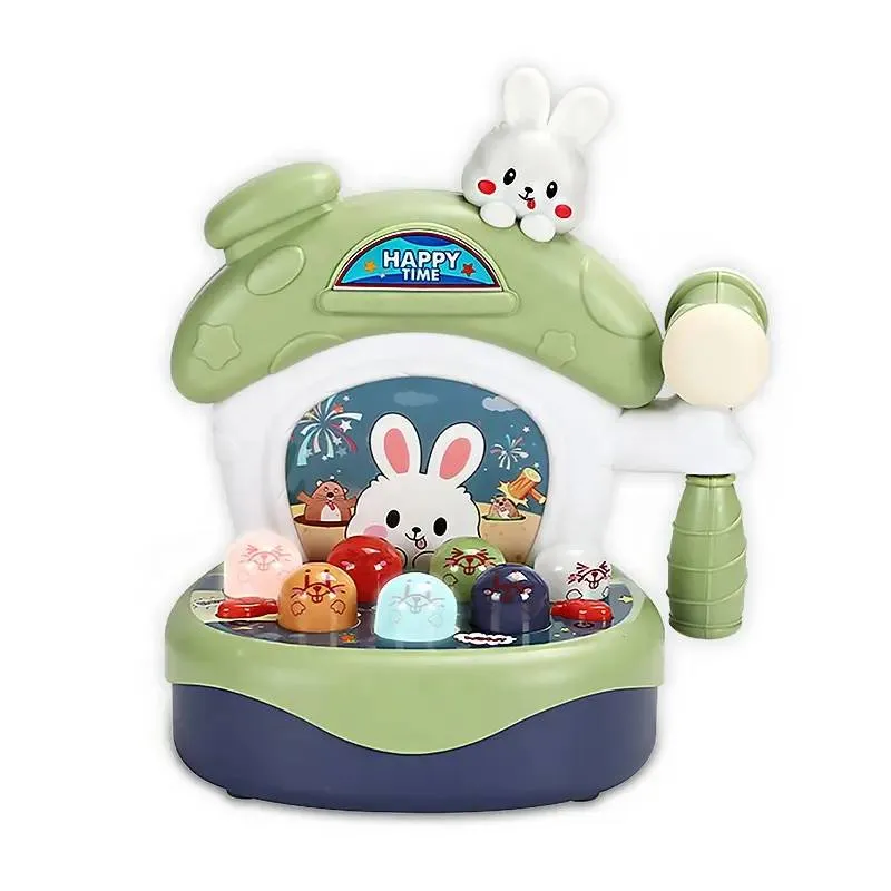 Kids Mini Whack A Mole Machine Happy Hammer