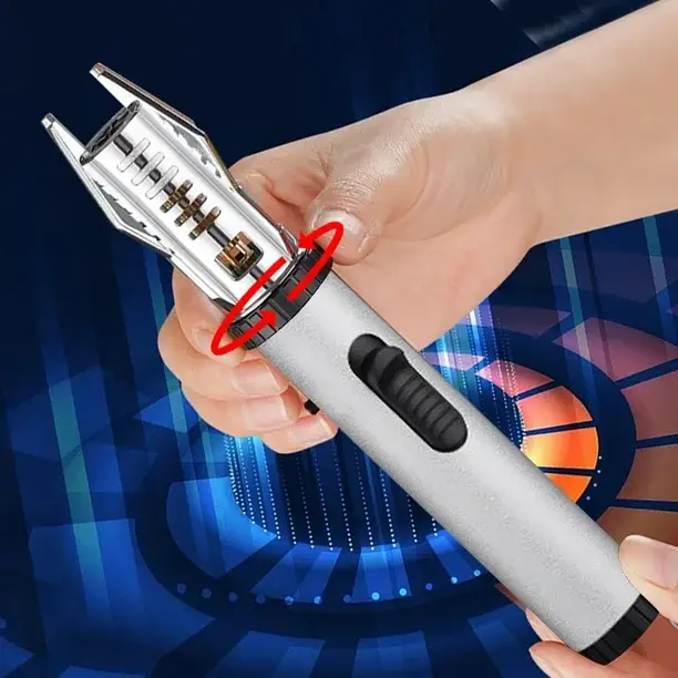 Precision Jet Flame Gas Lighter with safety lock