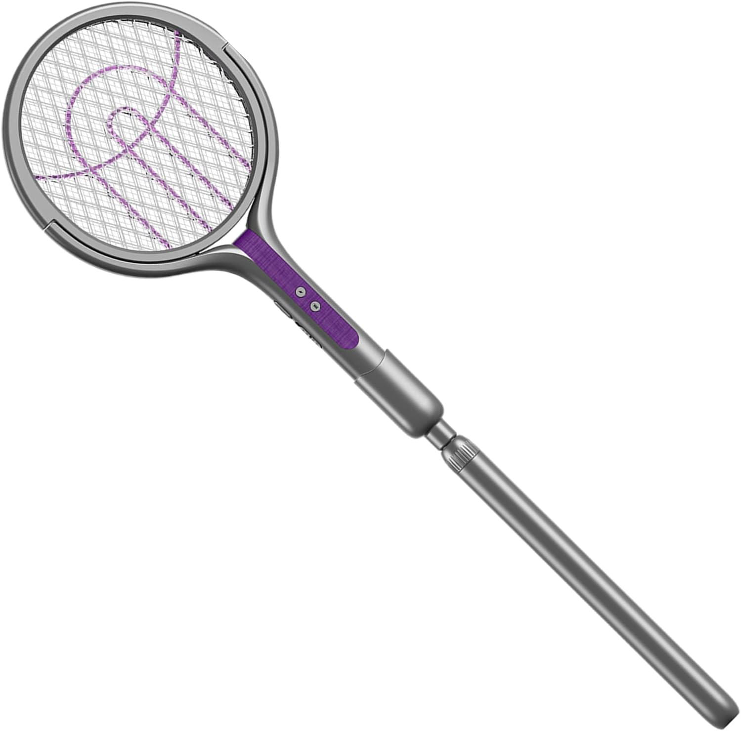Fruusv Electric Fly Zapper | 2800V Electric Fly Control Racket | USB Rechargeable - Image 3