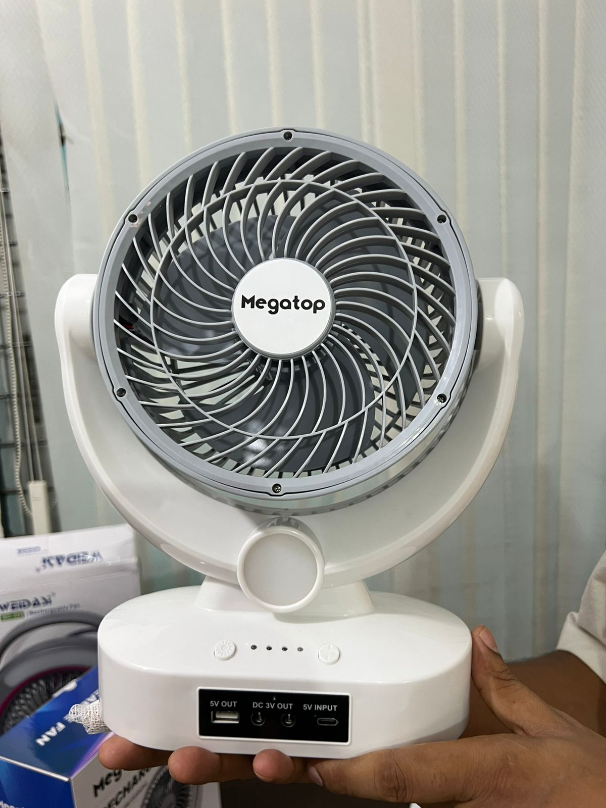 Megatop Rechargeable Fan MT-801