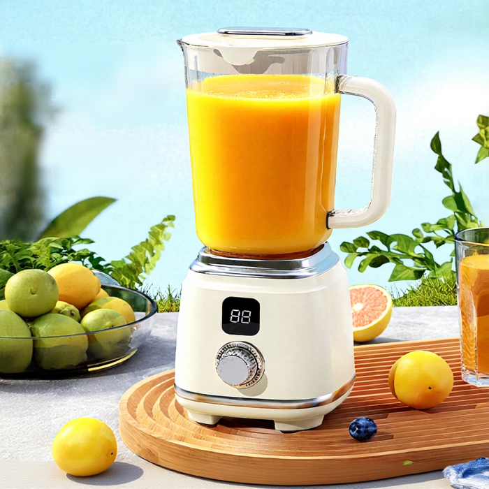 Electric Portable Juicer Fresh Fruit Mixer 10 Blades 600ML
