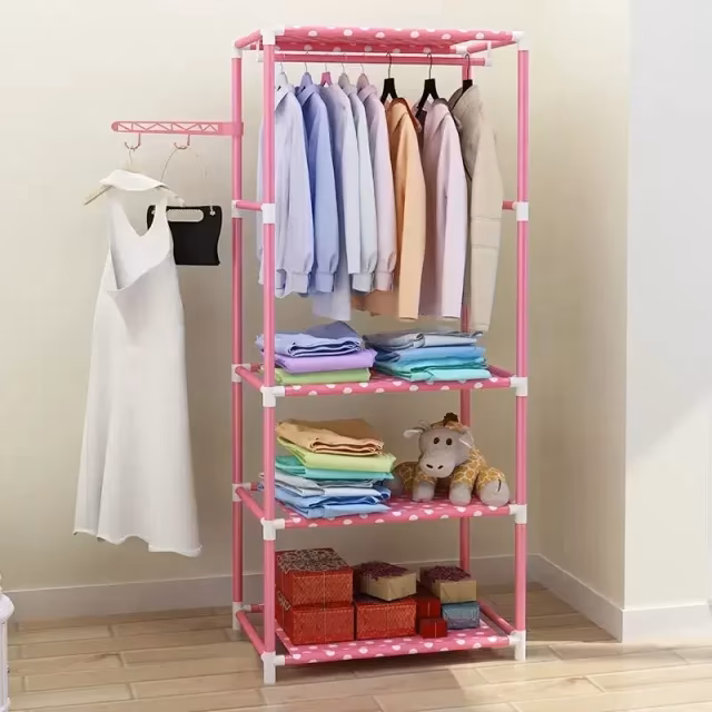 Square Clothing Rack