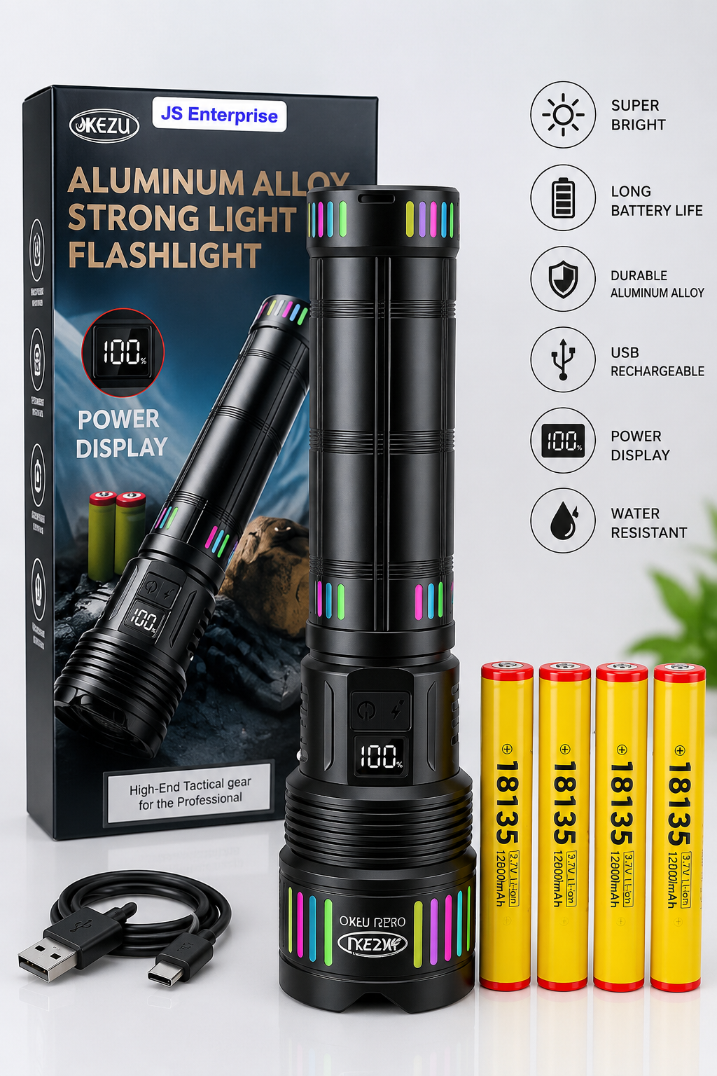 KEZU High Performance Flashlight W512