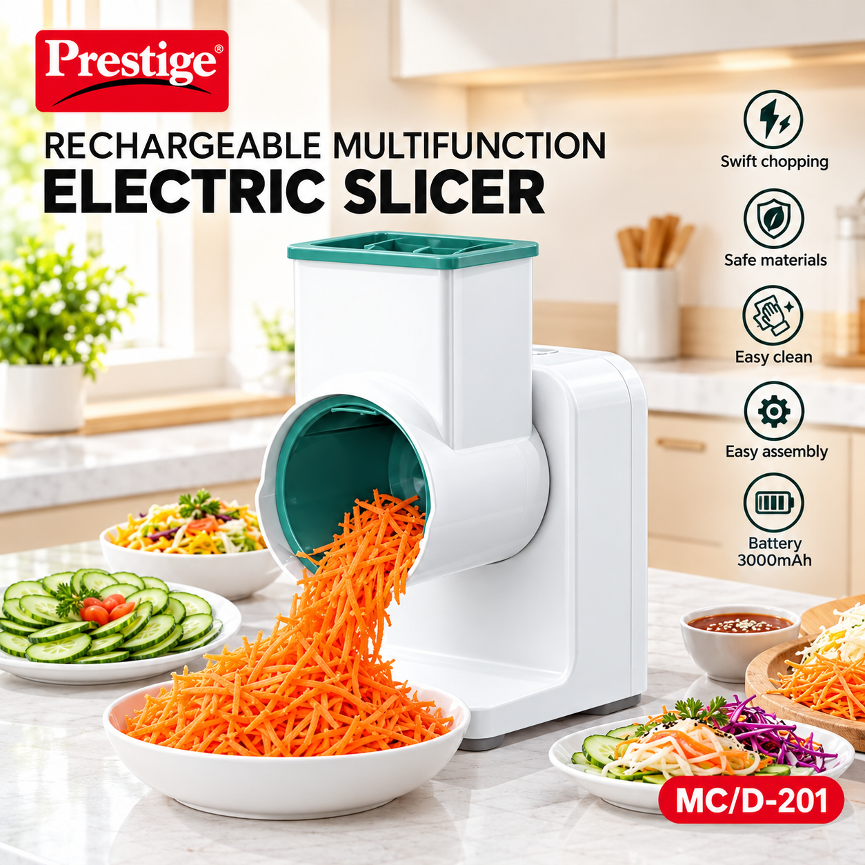 Prestige Automatic Multi-Function Vegetable Cutter