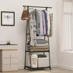 Stainless Steel Triangular Clothing Rack - Image 4